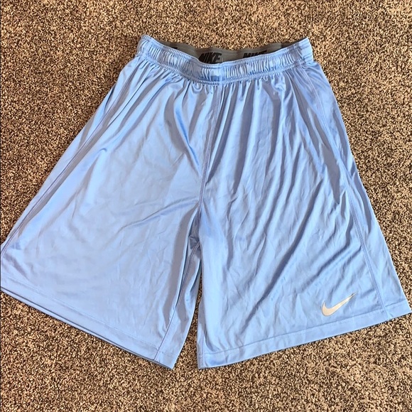 light blue nike shorts mens
